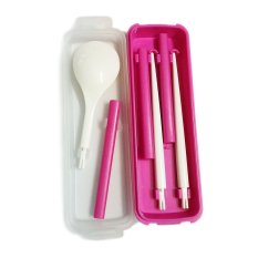 Bộ đũa và thìa xếp gọn Niheshi 6065