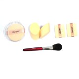 Bộ hộp bông đánh phấn bột + Chổi đánh má + bông đánh kem nền+ bông đánh phẩn phủ Darkness Beauty