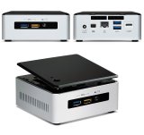 Bộ máy tính để bàn mini pc intel nuc kit nuc5i3ryh + ram 4gb + ssd 120ggb - hãng phân phối chính thức