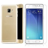 Bộ Ốp lưng Silicon cho Samsung J7 Prime (Trắng) + Kính cường lực 2.5D