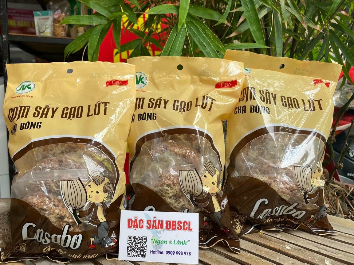 Cơm sấy gạo lứt chà bông Nhật Khánh gói 150g