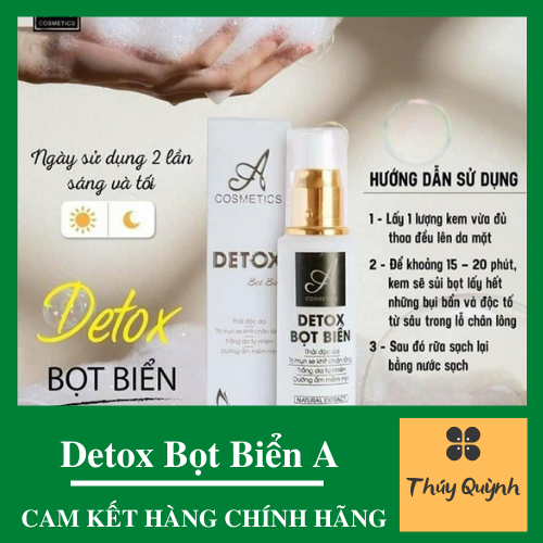 [HCM]Mặt nạ sủi bọt Detox Bọt Biển A comestic 80ml