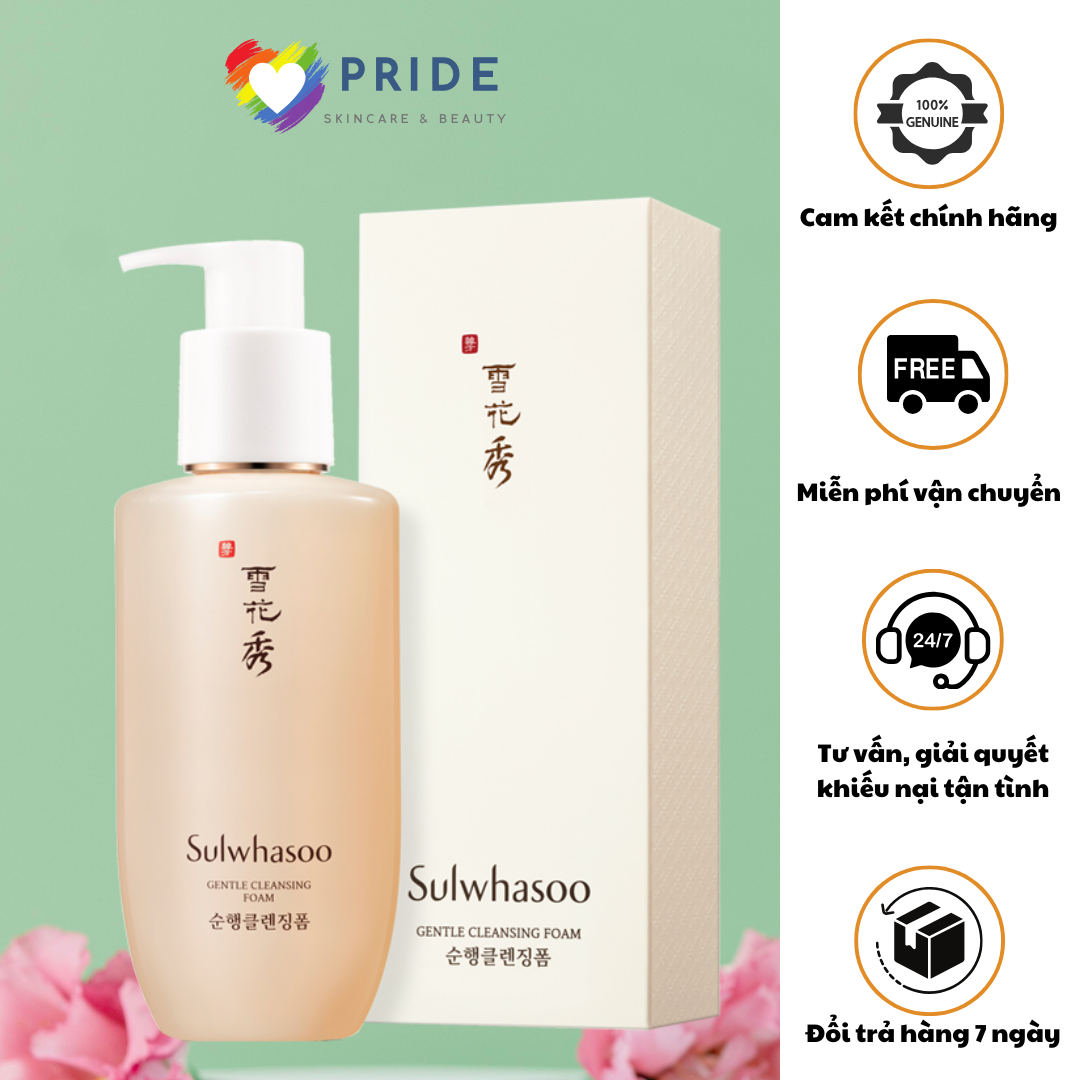 Sữa rửa mặt sulwhasoo gentle cleansing foam - 200ml - 400ml