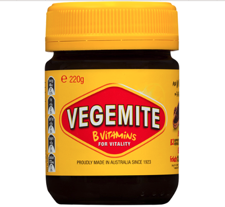 SỐT / BƠ PHẾT / NẤU SÚP / TOPPING PIZZA VEGEMITE Spread, BỔ SUNG VITAMIN NHÓM B, 220g