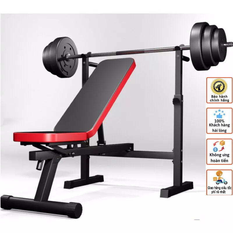 Ghế tập tạ đa năng kết hợp giá đỡ tạ tay TK-002