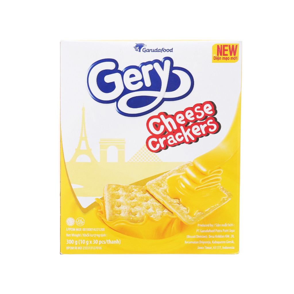 Bánh Gery Phô Mai Cheese Cracker 180g-270g