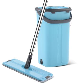 CÂY LAU NHÀ TỰ VẮT PHẲNG TẶNG KÈM BÔNG LAU VÀ THÙNG 2 NGĂN - CÂY LAU NHÀ TỰ VẮT MAGIC FLAT MOP AND BUCKET HÀNG XUẤT KHẨU CHÂU ÂU CHẤT LƯỢNG CAO