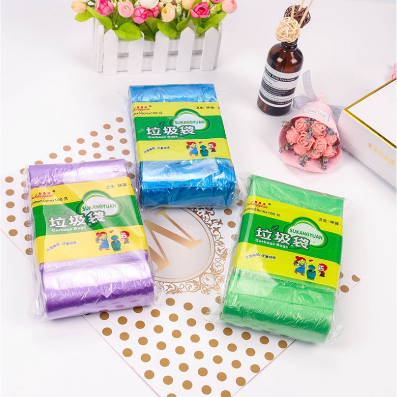 Set 5 cuộn túi đựng rác 45x50cm