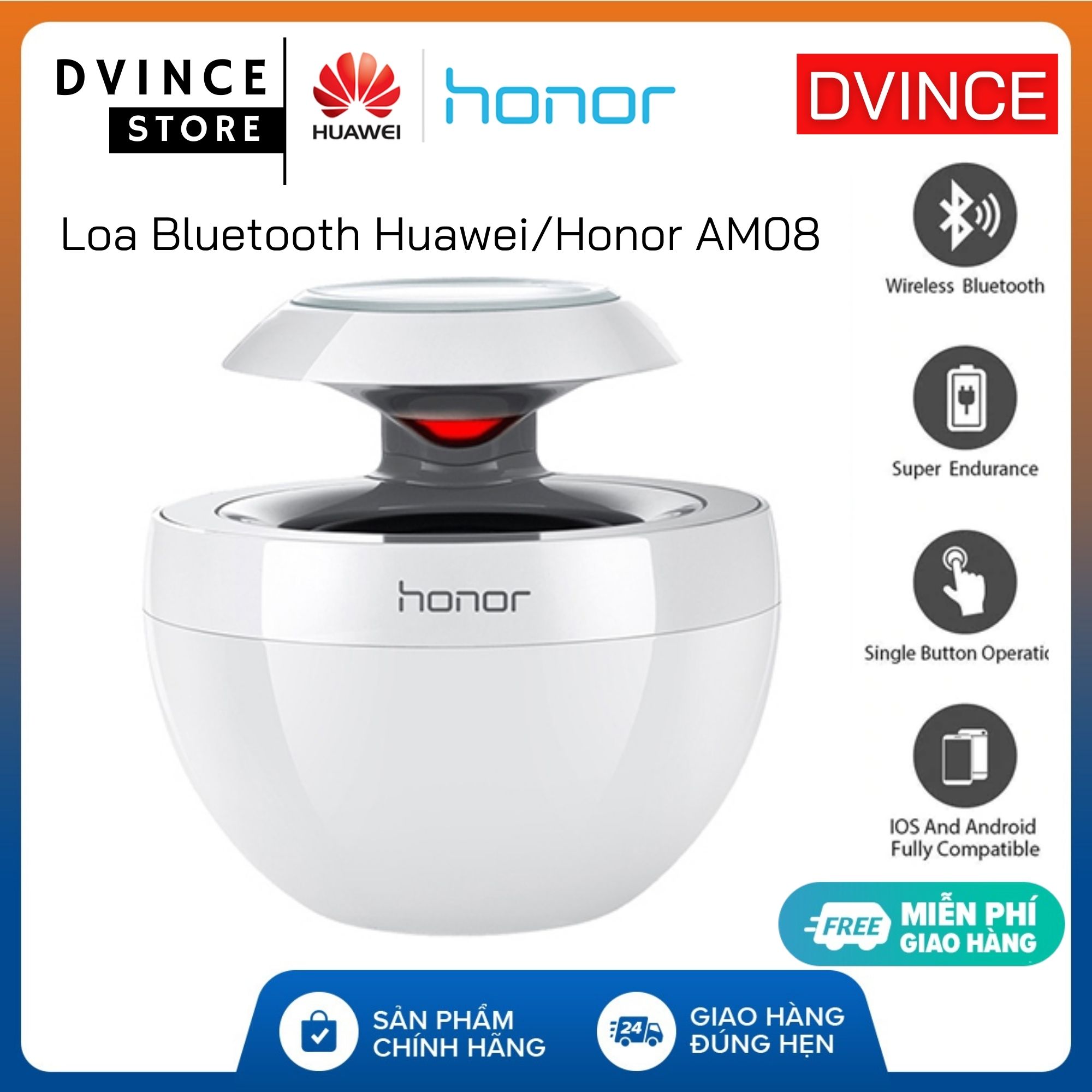 Loa Bluetooth di động Huawei HONOR AM08 - Hàng Chính Hãng