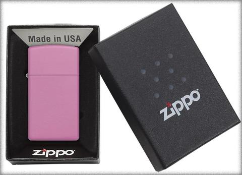 Zippo Slim® Pink Matte