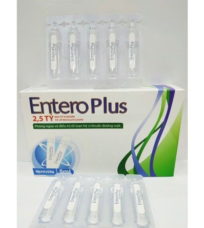 Men vi sinh entero plus cân bằng hệ vi sinh đường ruột hộp 20 ống