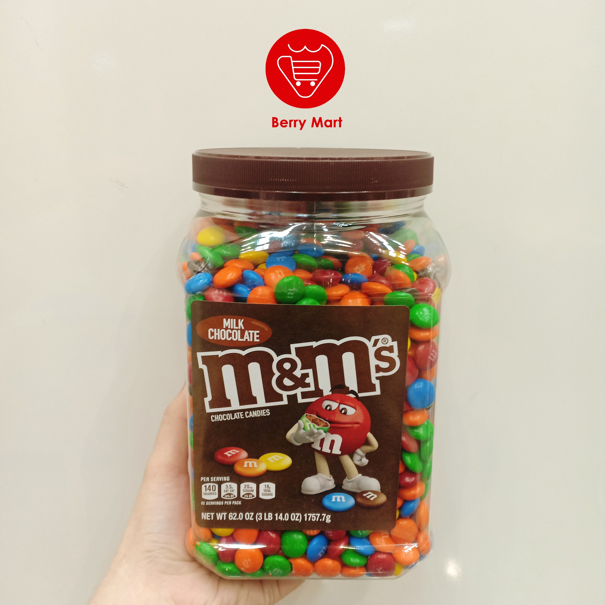 Socola m&m không nhân 1.757kg
