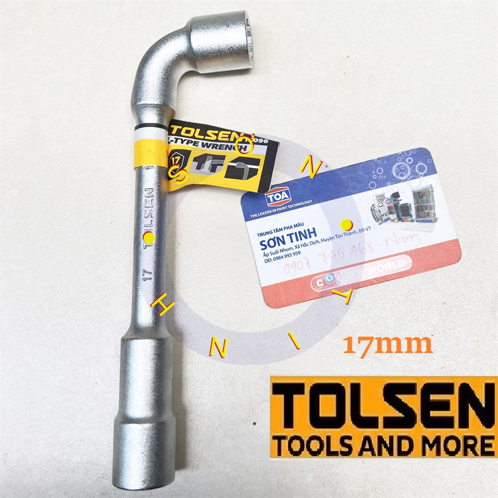 Ống điếu 17mm tolsen 15096