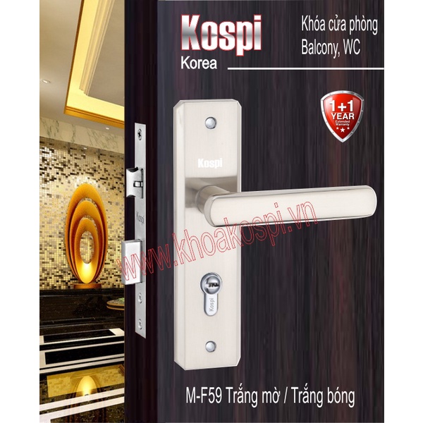 Khóa cửa phòng kospi mf59