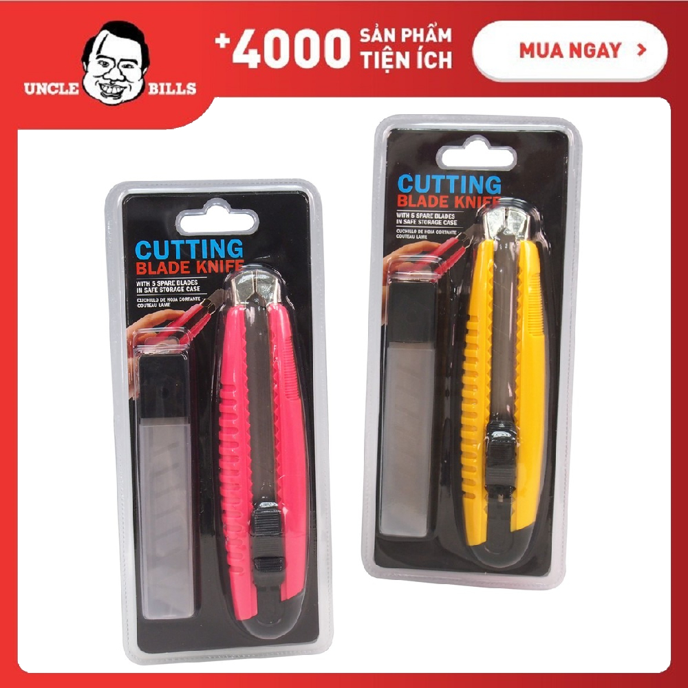 Dao cắt khóa vặn kèm 5 lưỡi dao ubl ht0104
