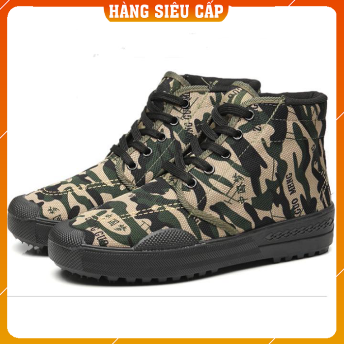 Giày Quân Đội - Giày Lính Mỹ Giá Rẻ - Giày Chiến Binh Rằn Ri Chiến Thuật