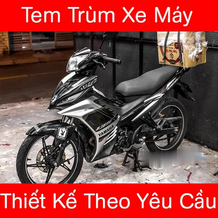 Tem trùm Exciter 135 LC Xanh Bạc Candy độ team trùm decal xe máy ex dán  đời 20112014  Shopee Việt Nam