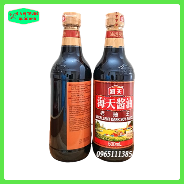 Hắc Xì Dầu [Xì Dầu Đen] 500ml - Tẩm ướp, tạo màu cực đẹp