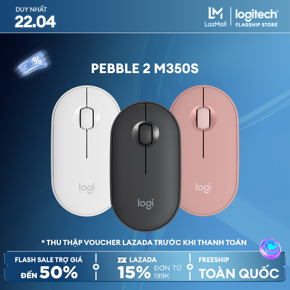 Logitech Pebble 2 M350S Wireless Silent Mouse