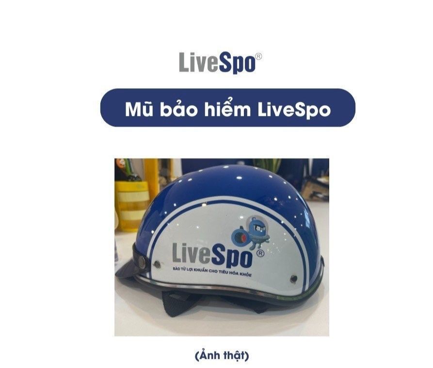 Mũ bảo hiểm LiveSpo 1/2 đầu cao cấp