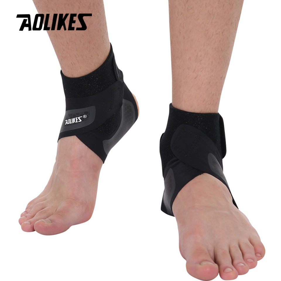 Bộ 2 đai quấn cổ chân AOLIKES A-7130 bảo vệ mắt cá chân chống lật cổ chân khi chơi thể thao Sport ankle pads