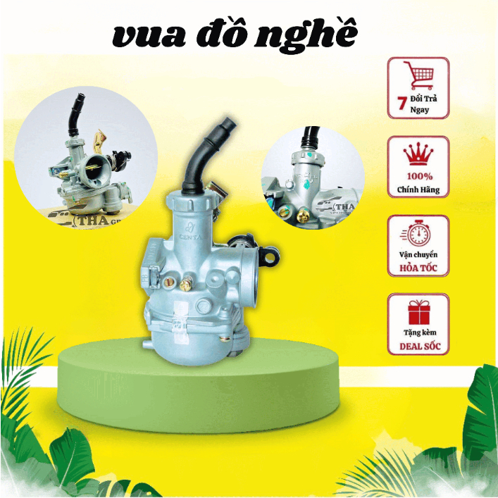 Bình xăng con chế hòa khí xe wave a, rs, s100 zin honda bb