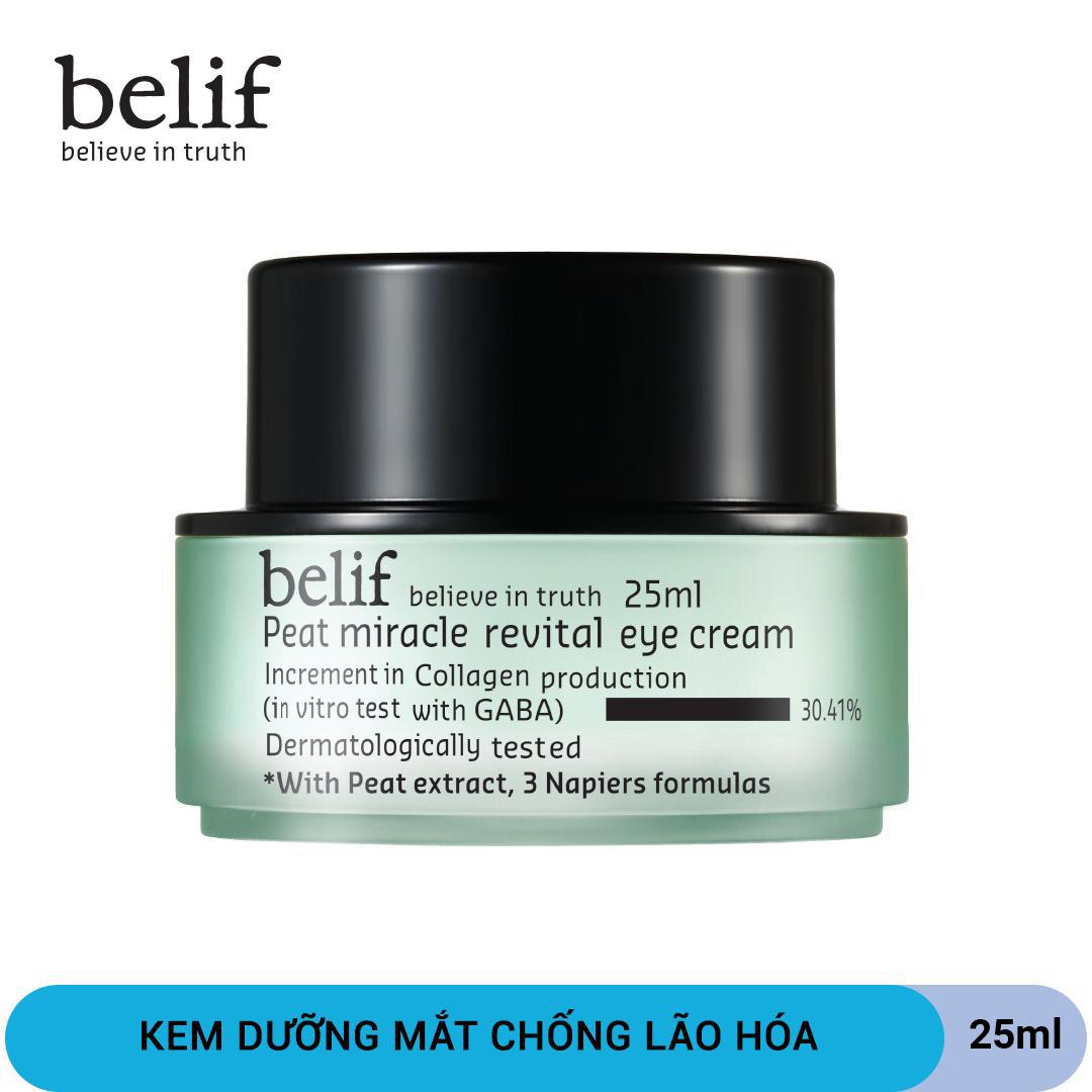 Kem dưỡng mắt Belif Peat Miracle Revital Eye Cream 25ml
