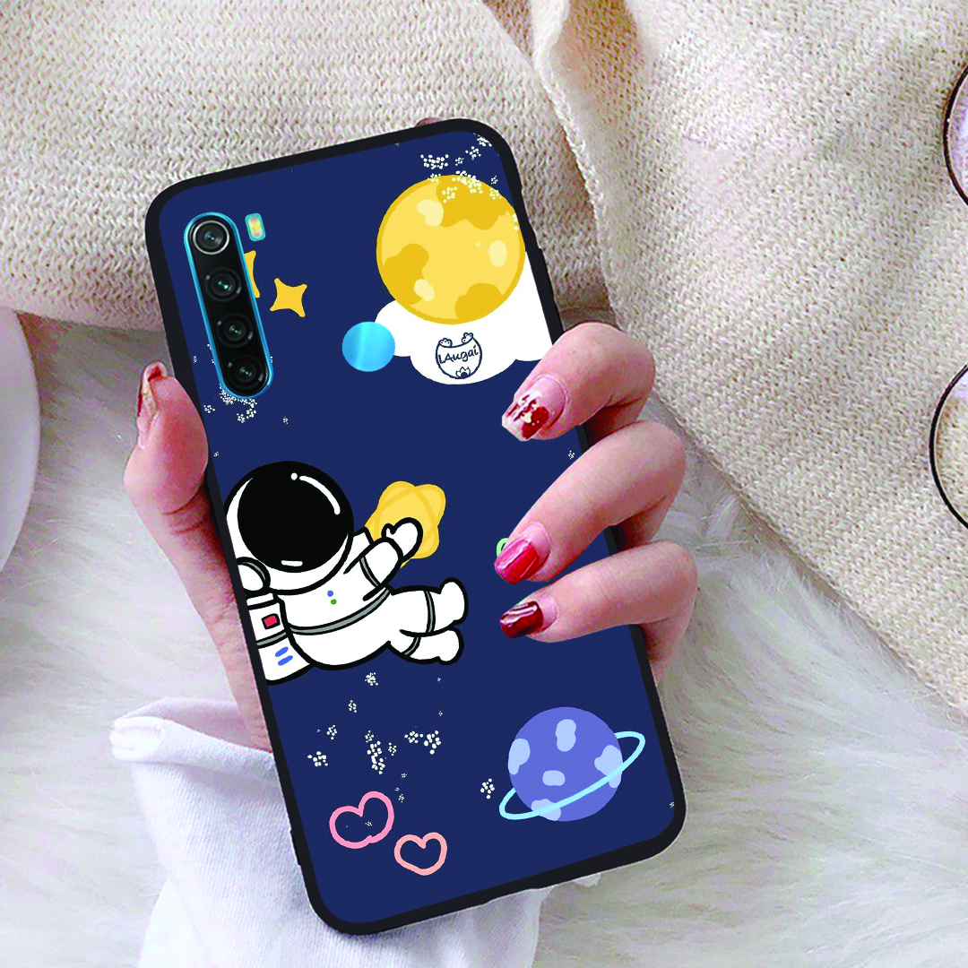 Ốp lưng xiaomi redmi note 8 viền dẻo tpu bst space