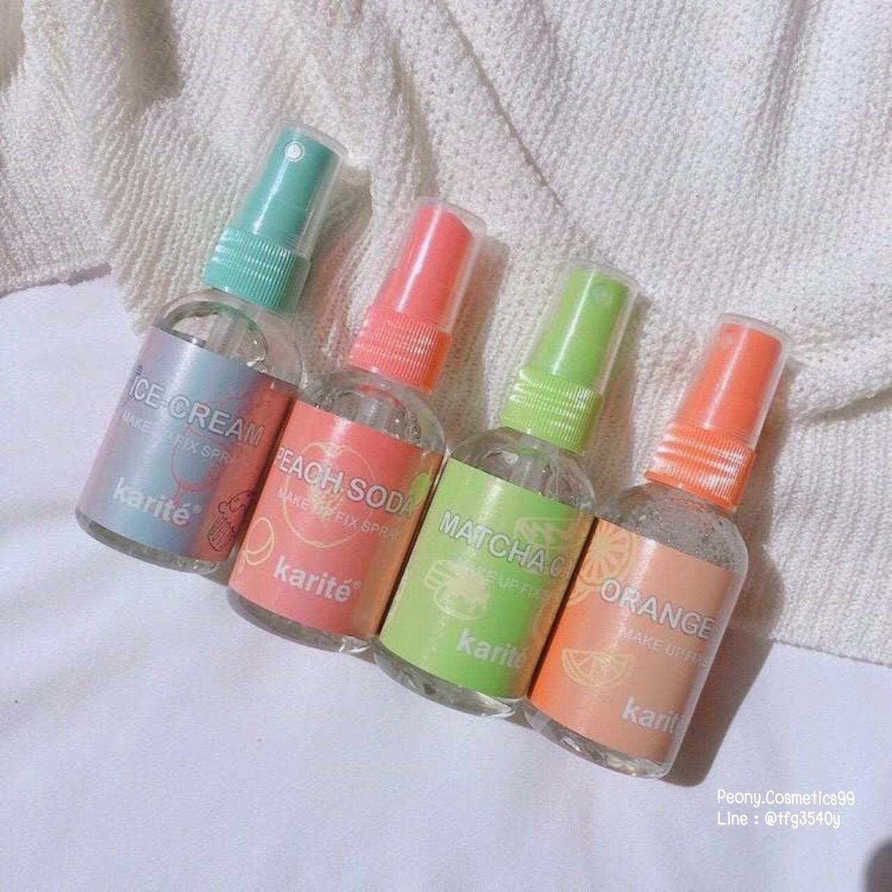 [HCM]Xịt khoáng khoá nền Make up Karite tiện lợi