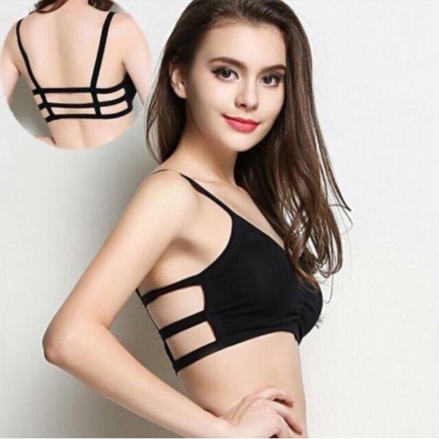 Áo bra học sinh, áo lót 3 dây không gọng ôm gọn v1