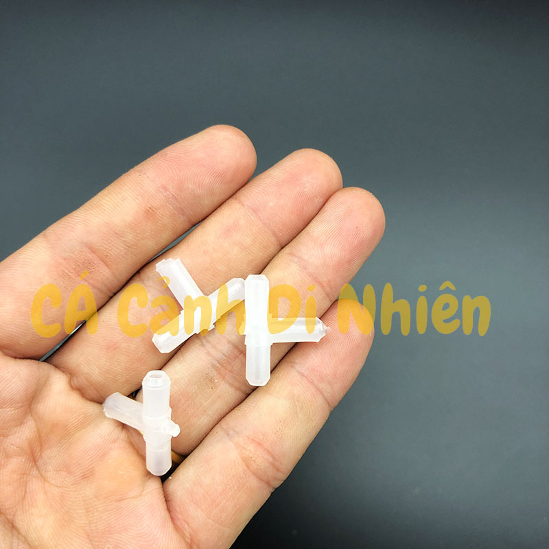 Bộ 30 ống NỐI NGÃ 3 dây Oxy hồ cá cảnh màu TRẮNG - CÁ CẢNH DI NHIÊN