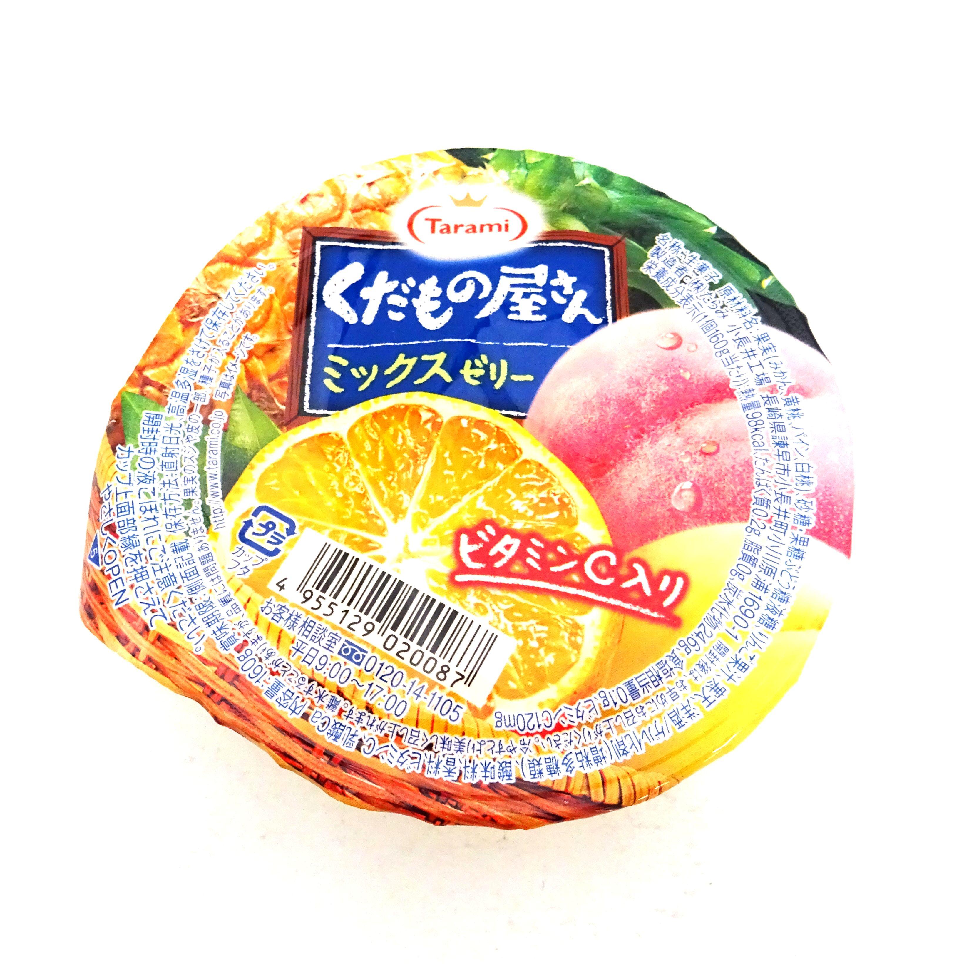 Thạch trái cây hỗn hợp Jelly Tarami Br 160g