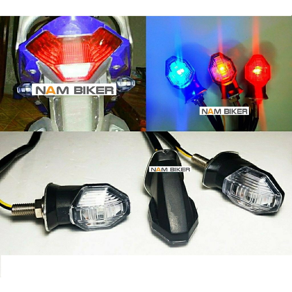 Đèn Xi Nhan Led Kiểu Winner X, Vario, Exciter 150, MSX, CB, R15 V3, MT15, CBR150, TFX ( Giá 1 Đôi)