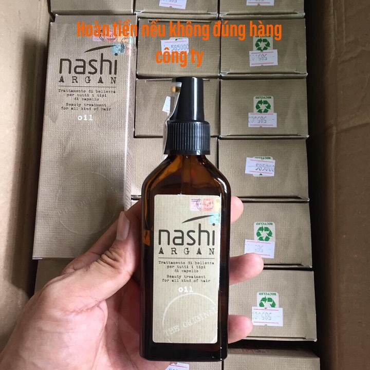 Tinh dầu nashi argan oil ý dưỡng tóc khô xơ 100ml