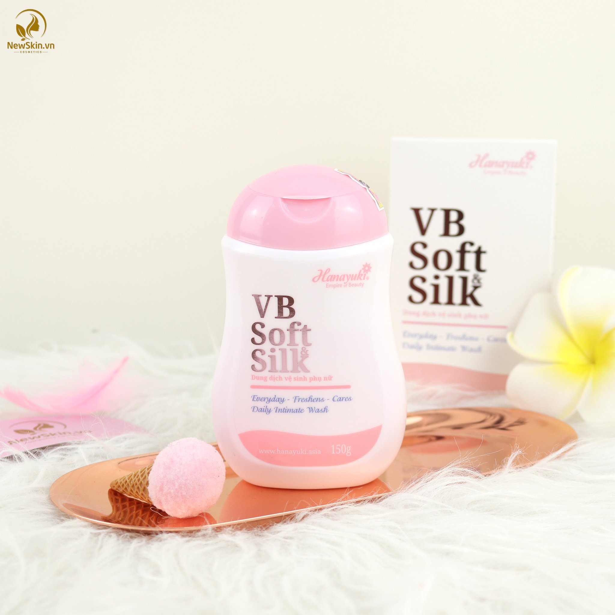 Dung dịch vệ sinh hana soft silk, hanayuki