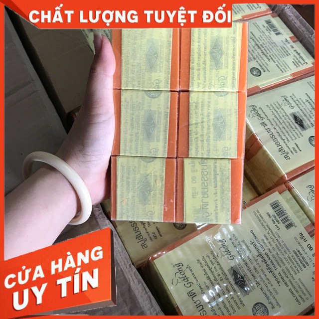 Combo 12 soap xà phòng nghệ Thái Lan dùng rửa mặt cho các bạn bị mụn đầu đen thâm da dầu