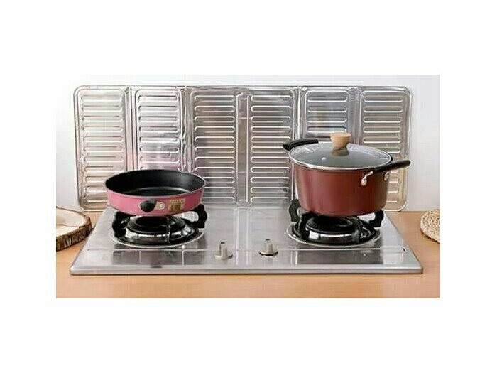 [HCM]TẤM CHẮN DẦU MỠ HỢP KIM NHÔM CAO CẤP - Tấm bìa chắn bếp ga trong nhà bếp chống bắn dầu mỡ tiện lợi - Tấm nhôm chắn gió chống bắn dầu mỡ đa năng cho bếp - Dụng cụ chắn váng dầu mỡ tiện lợi - Miếng chắn dầu mỡ