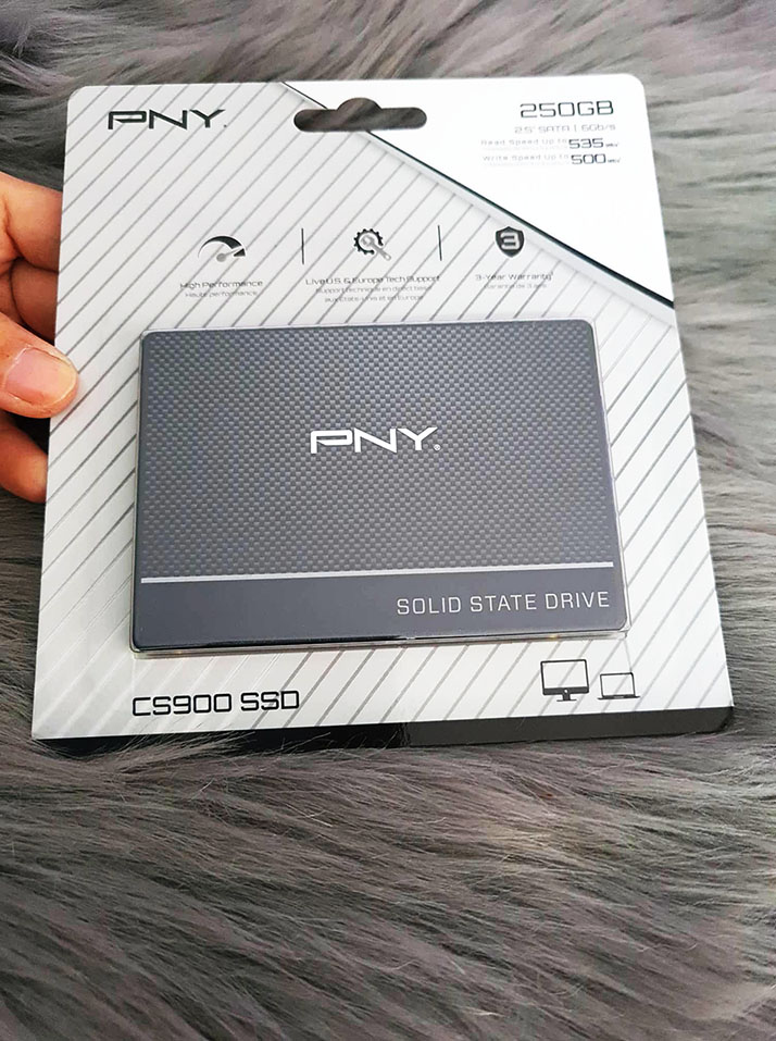 Ssd pny cs900 250gb sata new hàng chính hãng