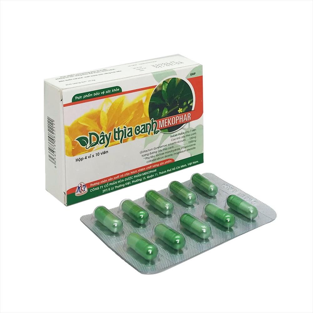 viên uống hạ đường huyết dây thìa canh hộp 40 viên