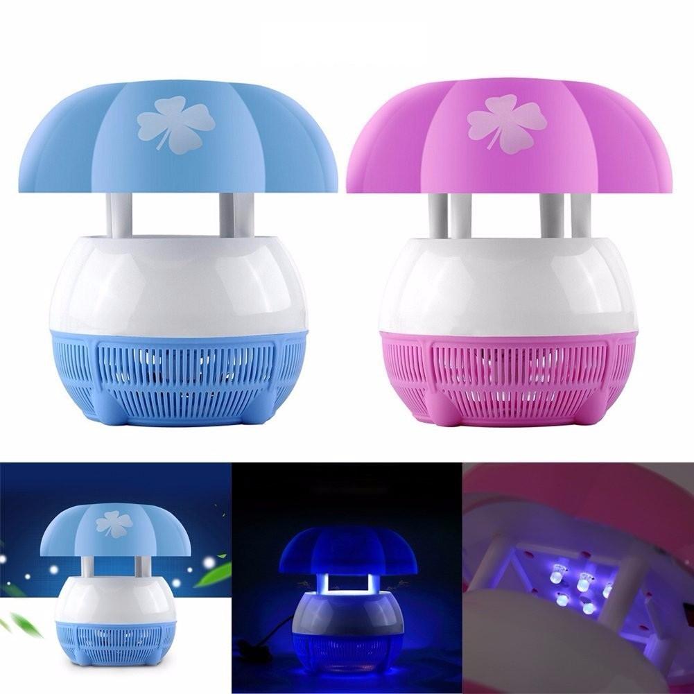 Đèn ngủ bắt muỗi phát sáng E8 - Màu ngẫu nhiên thiết kế dây nguồn cổng USB