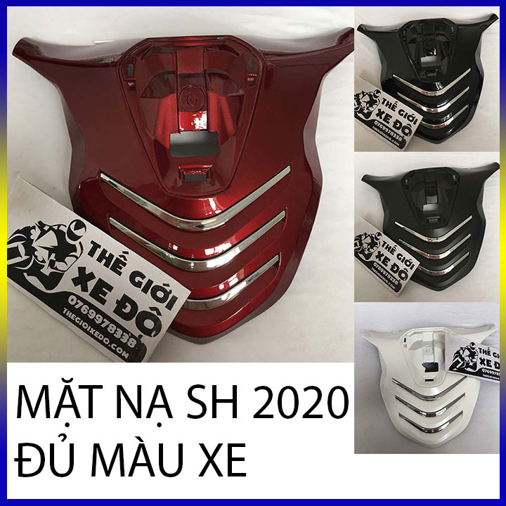 Mặt nạ Sh 2020 - 2021 - 2022 kiểu 3 sọc - phụ kiện trang trí mặt lạ 3 sọc Sh Việt 125 150i