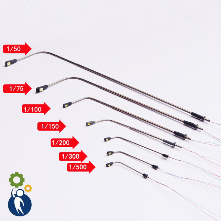 1 cái Đèn Đường Mẫu 1.2, Mô hình trang trí tiểu cảnh sa bàn