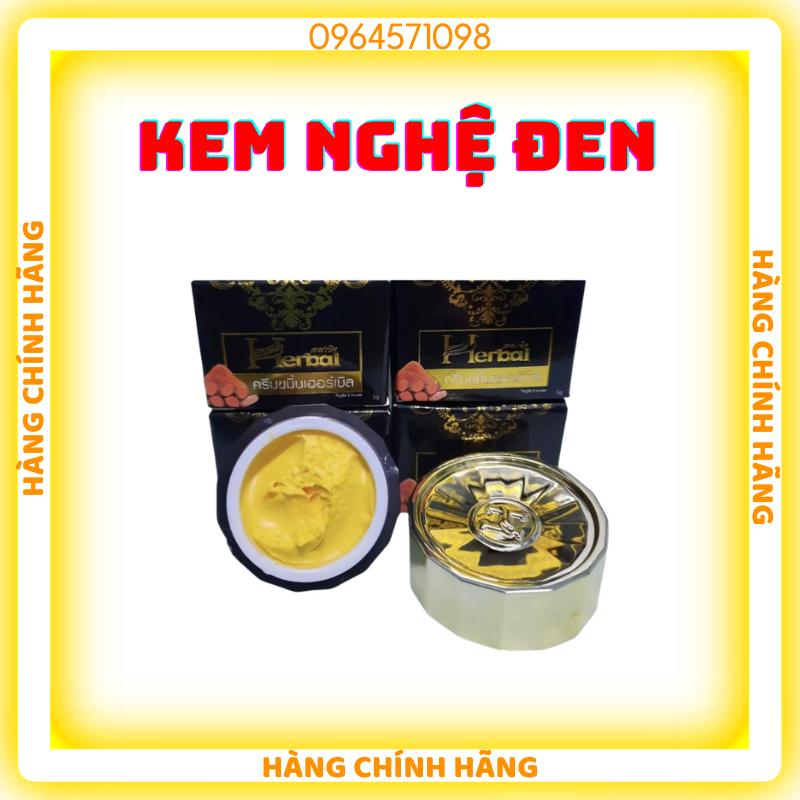 Kem nghệ Herbal TháiLan trắng da giảm mụn chống thâm