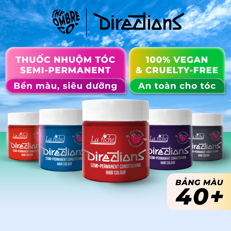 Thuốc nhuộm tóc semi-permanent La riche Directions bán vĩnh viễn