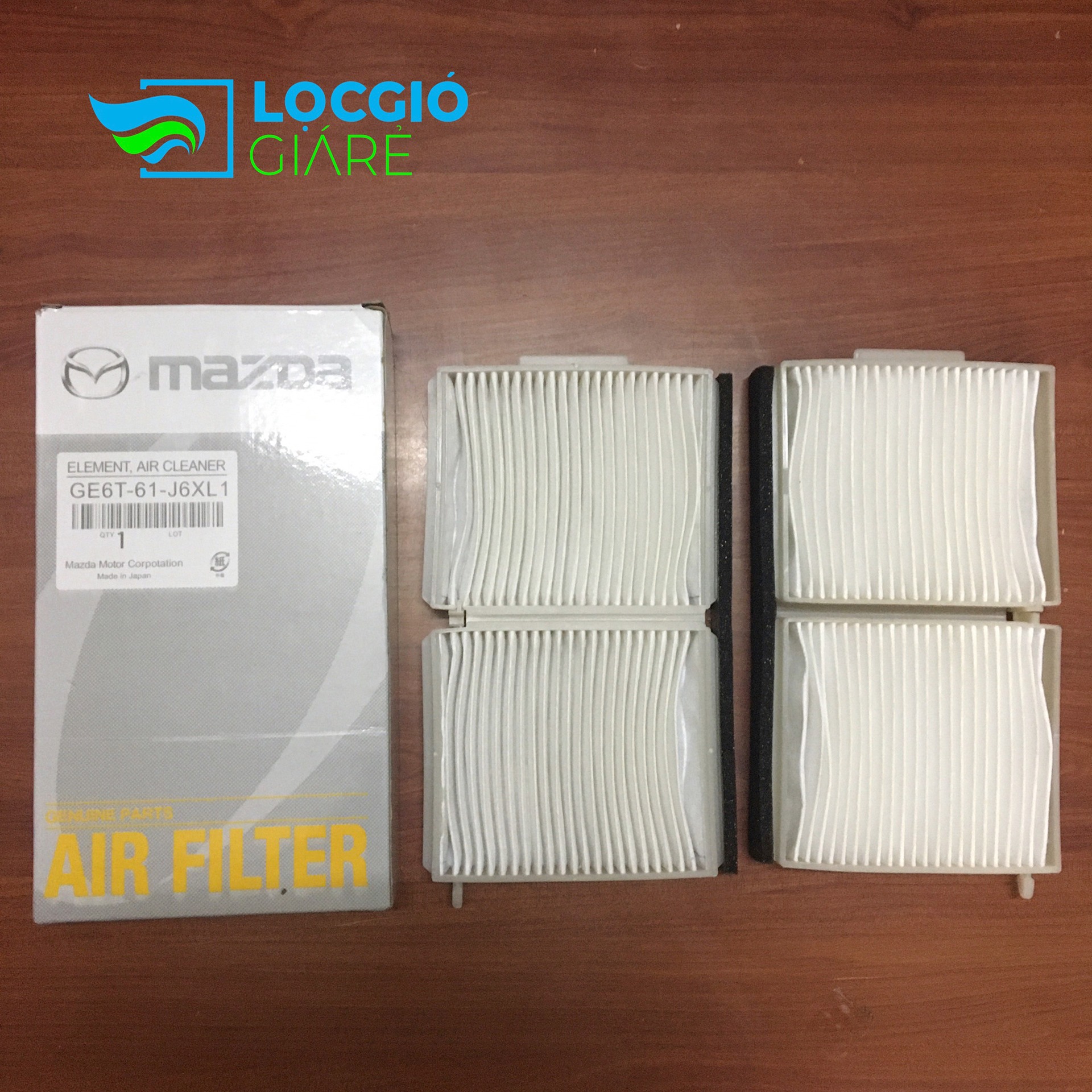 LỌC GIÓ ĐIỀU HOÀ MAZDA 323 626 PREMACY, FORD LASER