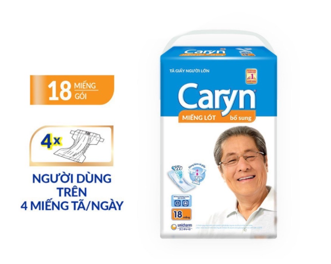 Miếng lót bổ sung caryn 18 miếng/ combo 3 cho người lớn