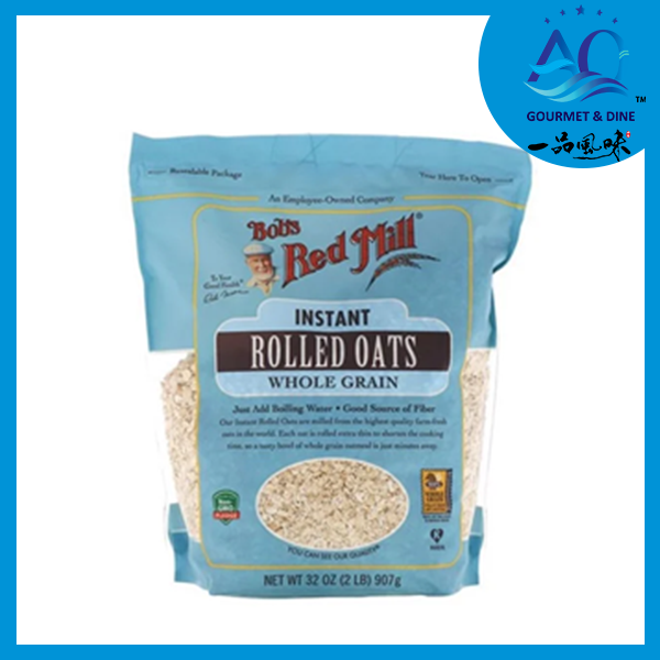 Yến mạch cán ăn liền hiệu bob's red mill 454g - bob's red mill instant rolled oats 454g