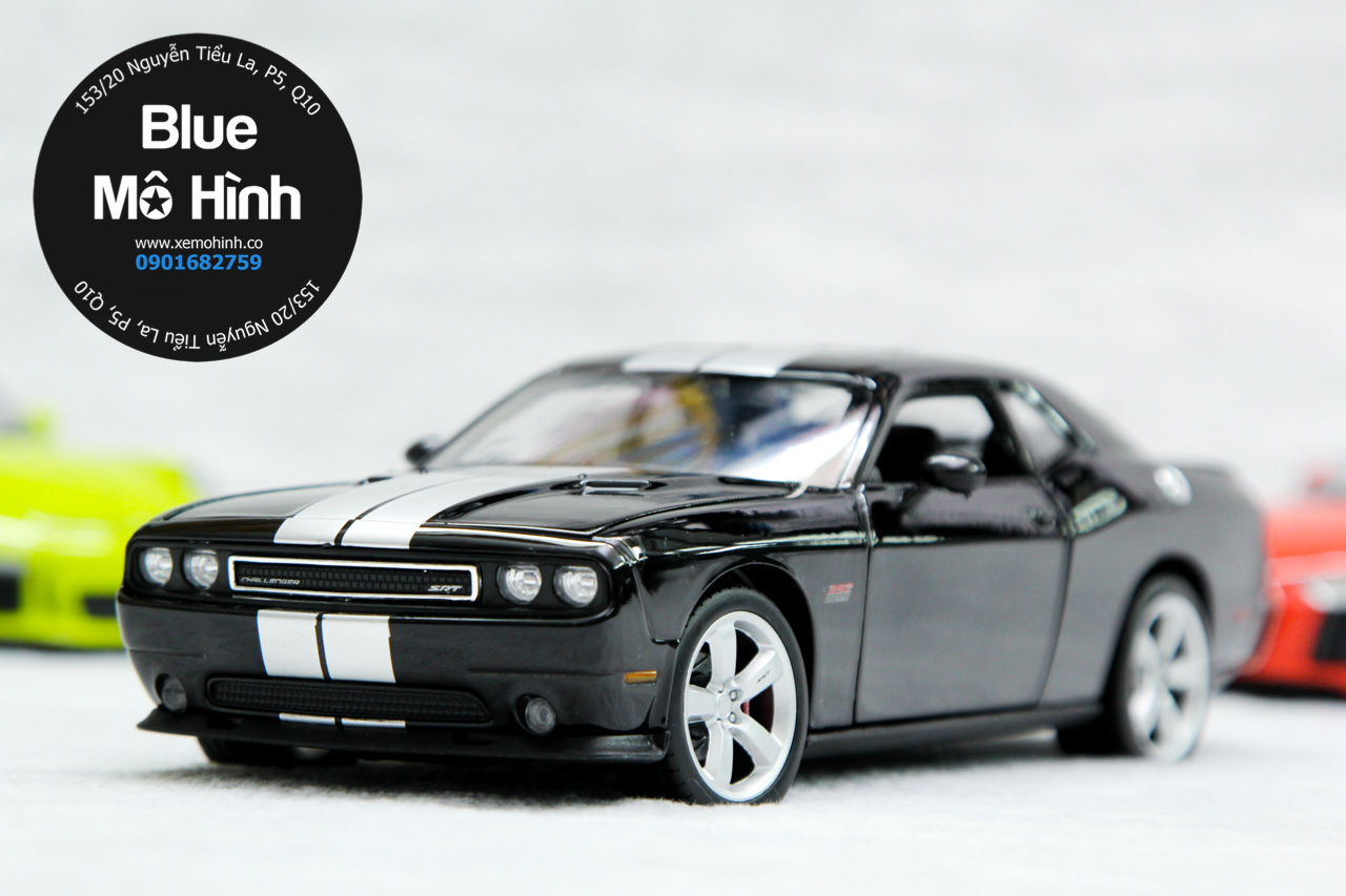 Blue mô hình | Xe mô hình Dodge Challenger SRT 1:24