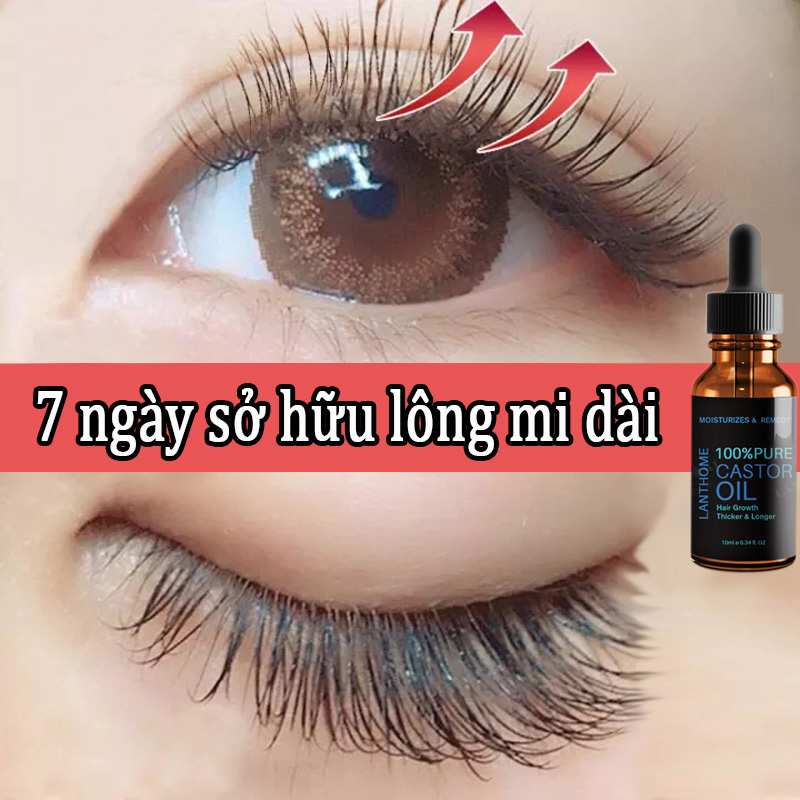 Chất lỏng tăng trưởng đa chức năng dưỡng mi serum tăng trưởng lông mi tinh chất dài lông mày 10ml dưỡng lông mi thêm dày và dài mi chăm sóc kích thích tăng trưởng tái tạo lông mi