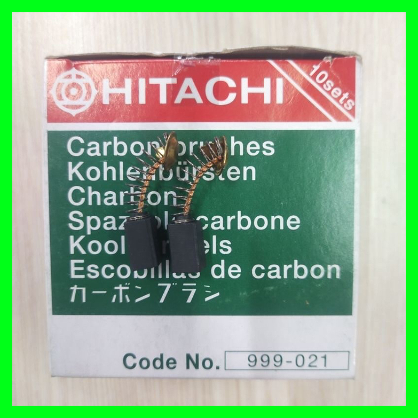 Chổi than máy mài Hitachi 999021 999-021 cho PDA100K PDA-100K PDA100M PDA-100M P20ST